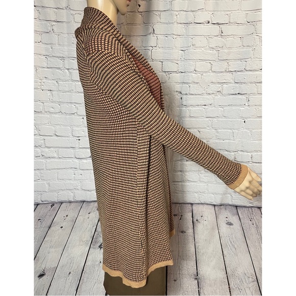 NWT New Love For Humanity Knit Open Front Cardigan Size L - Picture 6 of 14